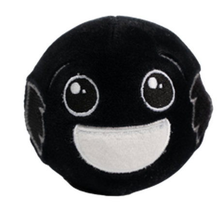 Peluche Dragibus Noir 11cm image number null